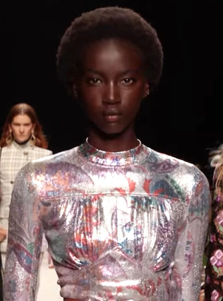 
Anok Yai at Paco Rabanne Spring Summer 2020