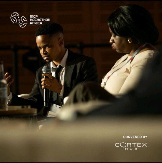 MCP Hackathon Africa, with Luthando Maqondo convened by Cortex hub in East London, South Africa